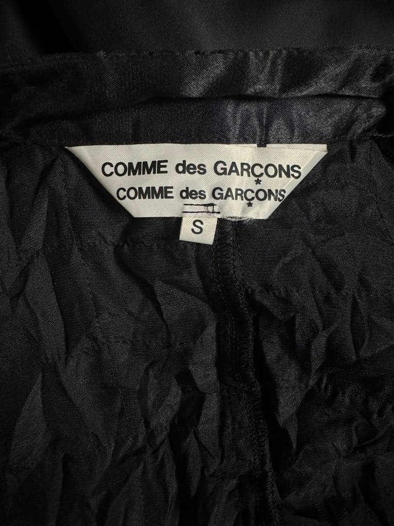 コムデギャルソン ブラックフリルアウター