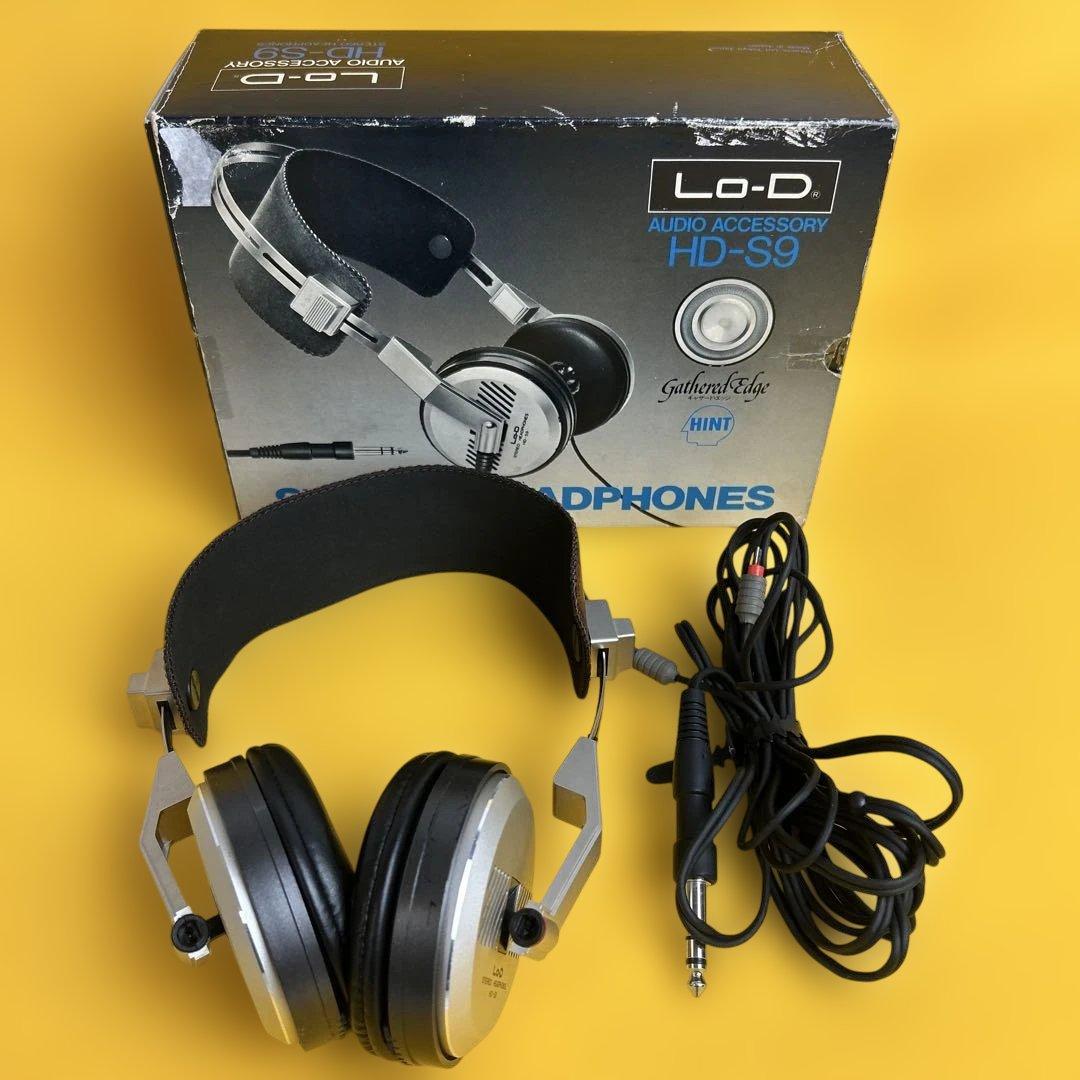 《動作品》日立 Lo-D (ローディ) ステレオ ヘッドフォン HD-S9