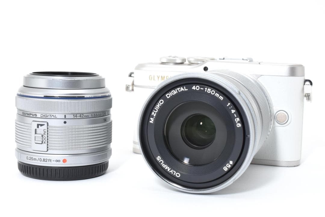 【超美品】OLYMPUS PEN E-PL9 EZ ダブルズームキット