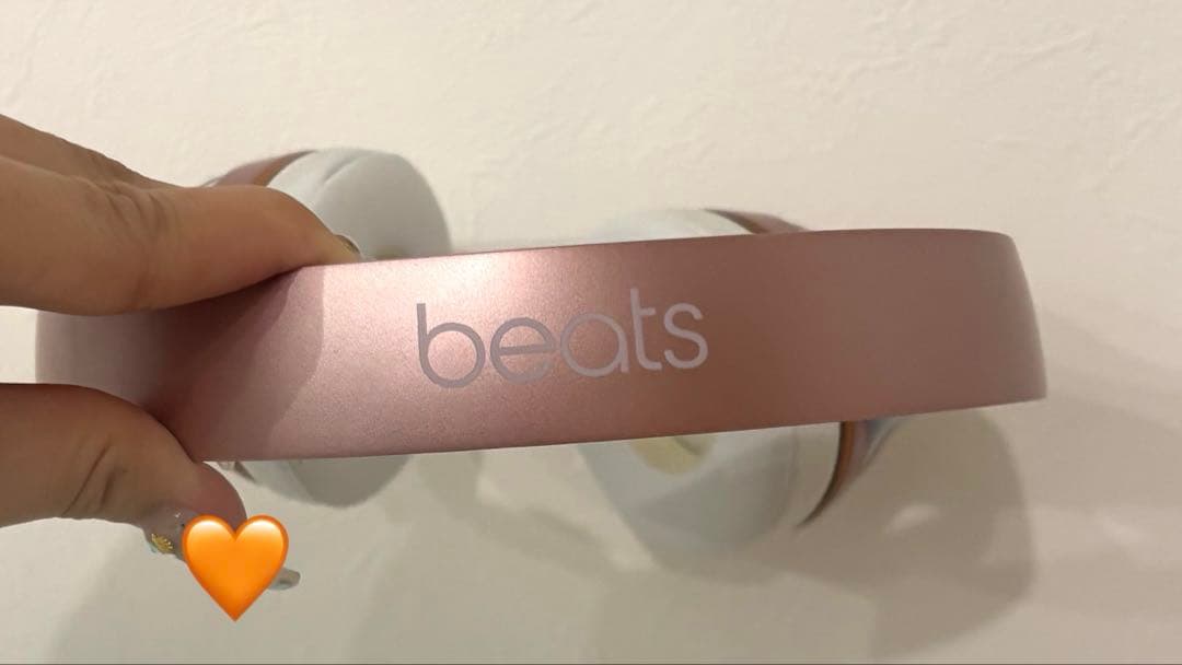 Beats Solo3 ワイヤレスヘッドホン ローズゴールド