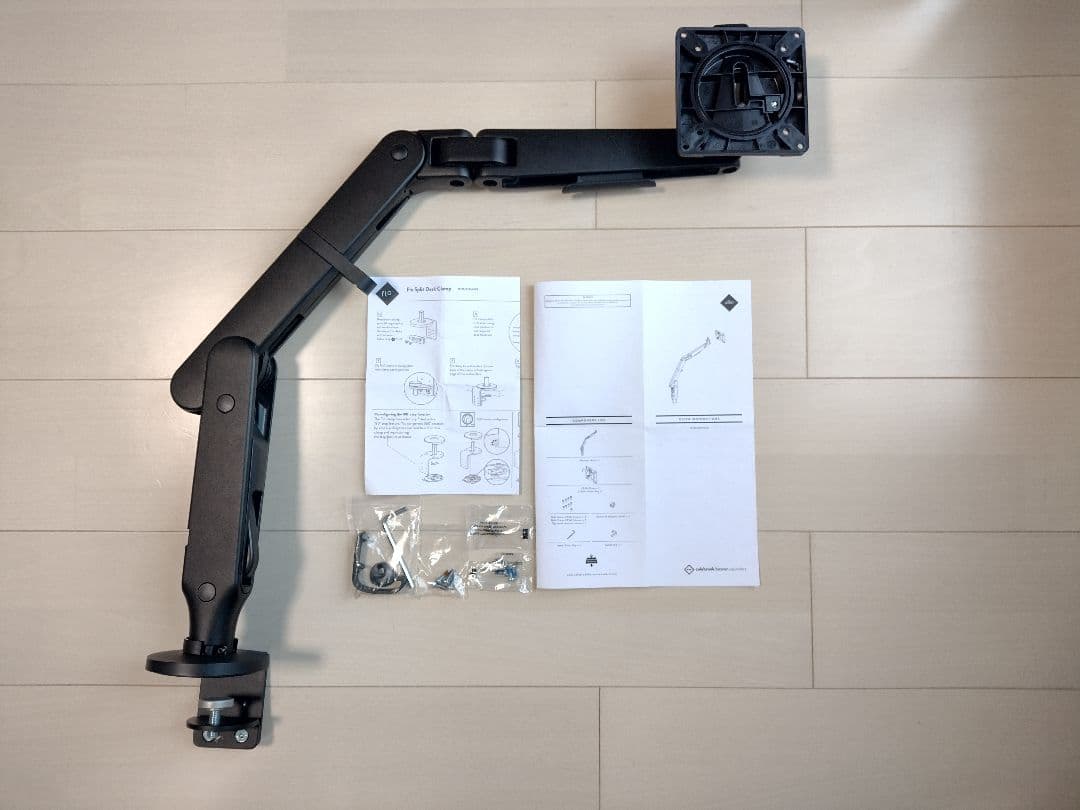 ハーマンミラー　モニターアーム　Herman Miller Ollin　ブラック