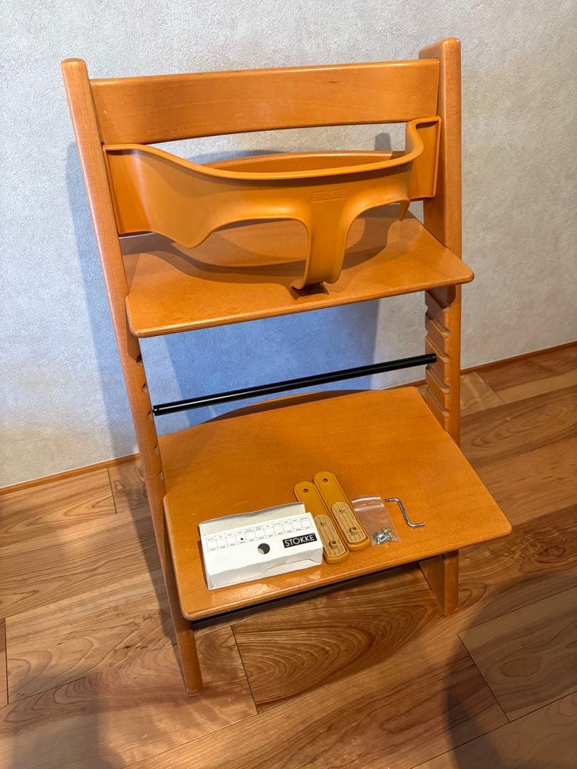 ぽ*)様 STOKKE トリップトラップ ベビーチェア、旧モデル延長グライダー