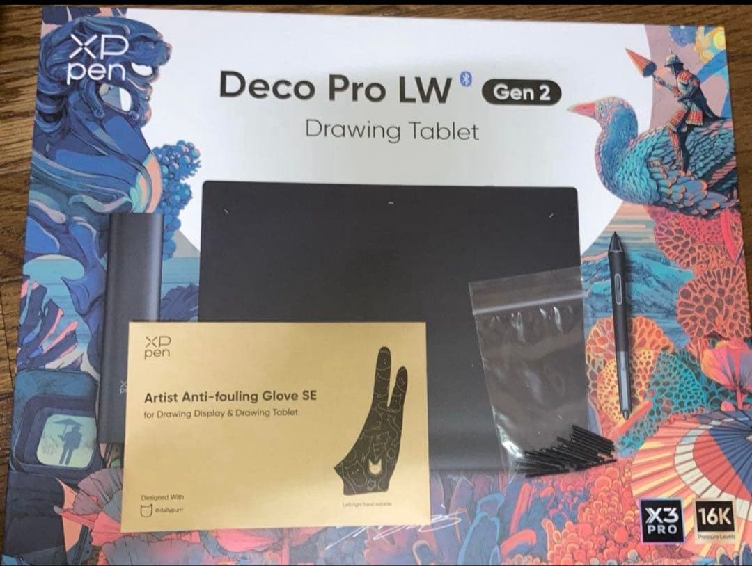 【ほぼ未使用】XP-Pen Deco Pro LW Gen 2 ペンタブレット