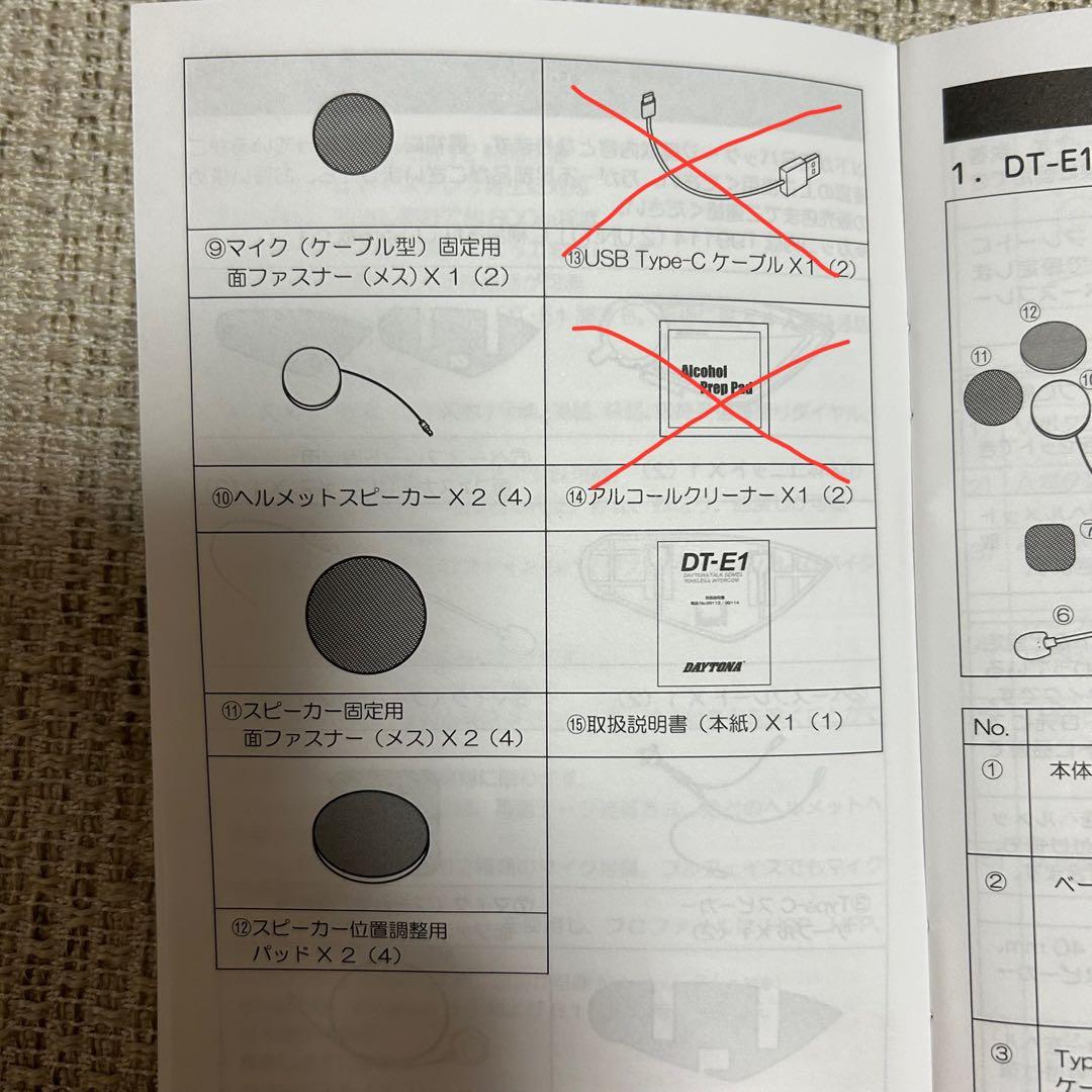【DAYTONA】DT-E1 バイク インカム
