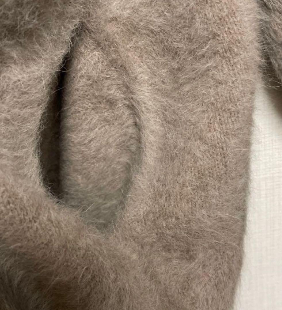 【新品未使用】★お値下中★ IENA フォックスカシミヤ Vネックカーディガン