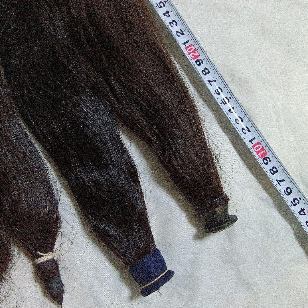 日本髪　かもじ　島田　桃割れ　銀杏返し　つぶし島田　人毛