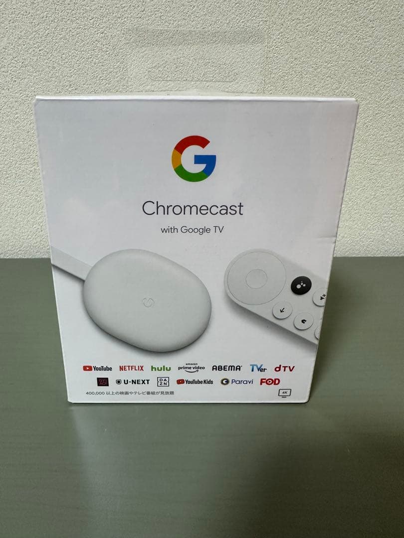 Chromecast with Google TV （未開封）