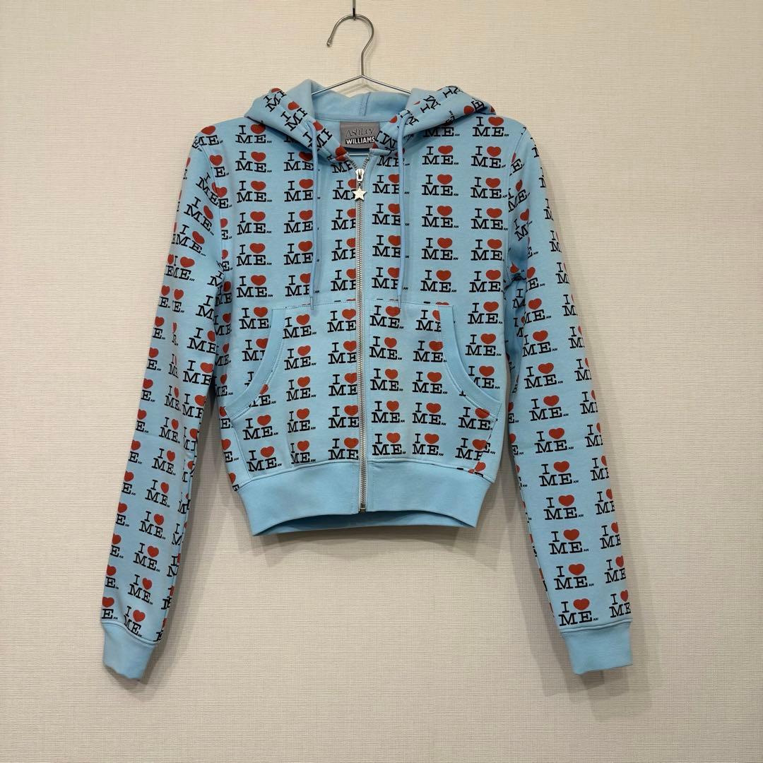 Ashley Williams パーカーブルーS