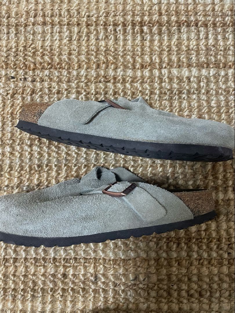 BIRKENSTOCK / Boston スエードレザー トープ　39 ボストン