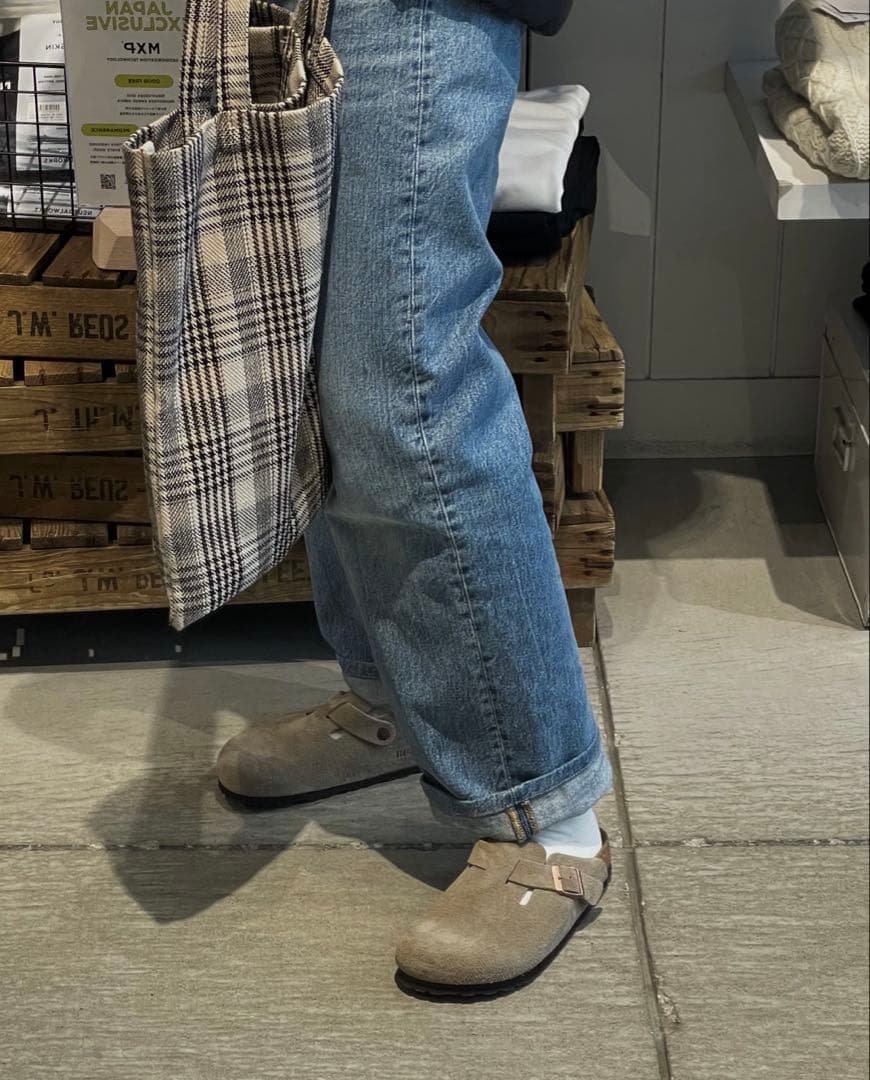 BIRKENSTOCK / Boston スエードレザー トープ　39 ボストン