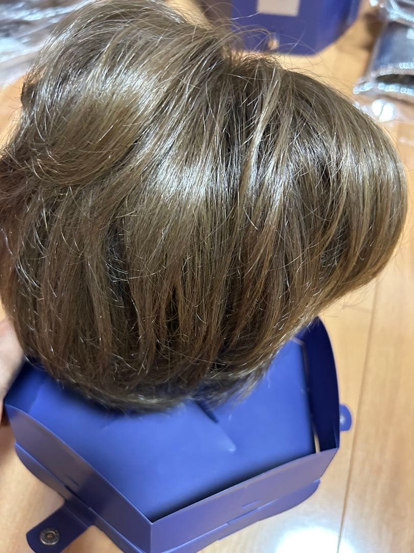 ブラウン ショートボブ ウィッグ