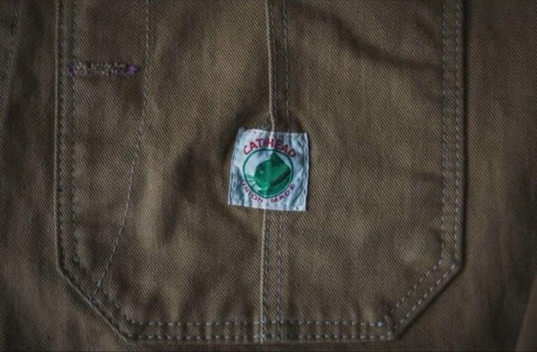 ジャケット・アウター TCB Jeans Cat Head Jacket Khaki Drill 34