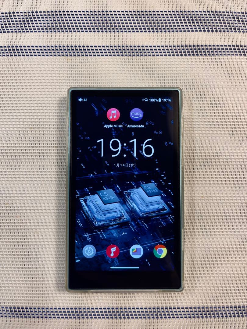 ハイレゾポータブルプレーヤー Blue FIIO-JM21-L [ハイレゾ対応]