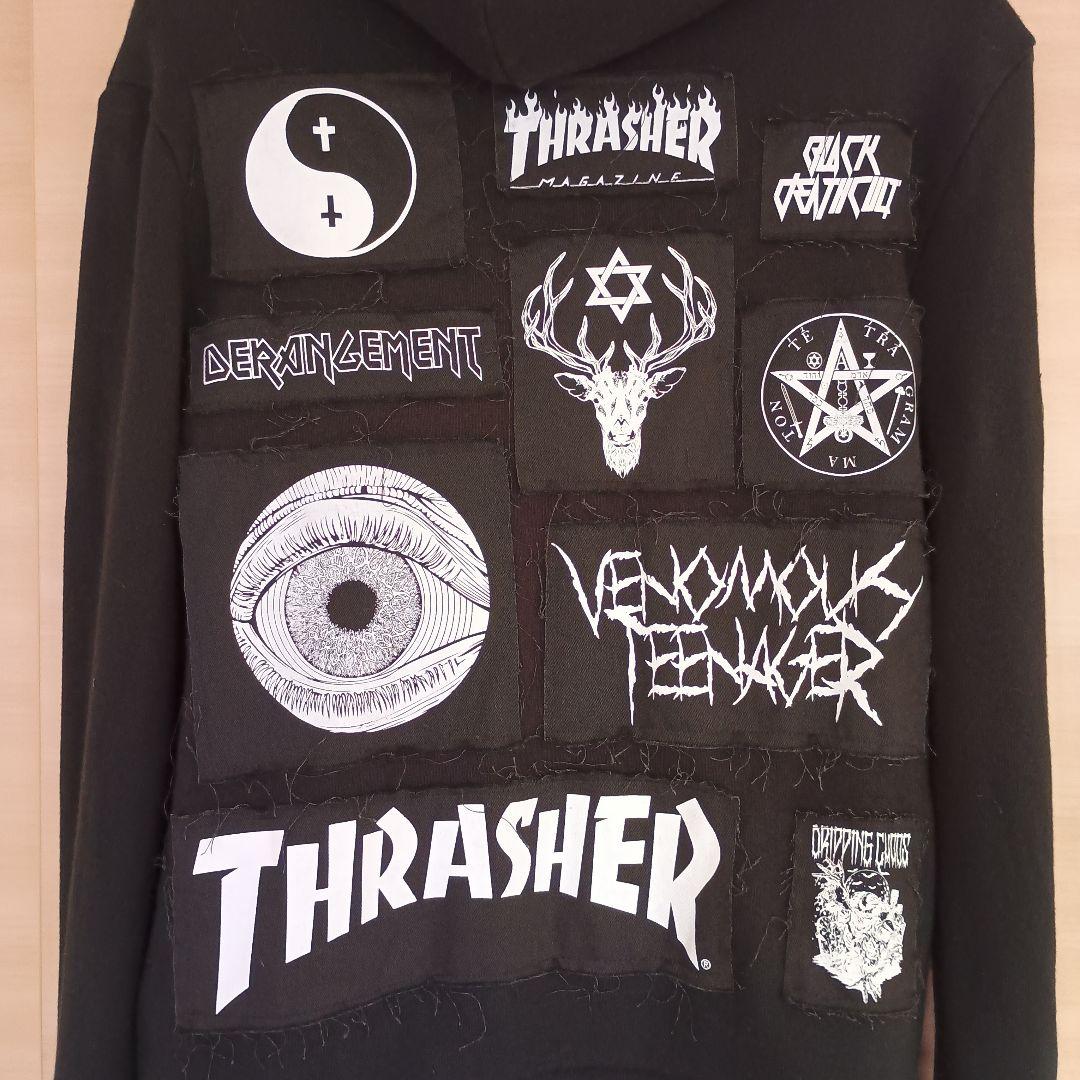 極美品 BLACKMORAL THRASHER コラボ GazettE ガゼット