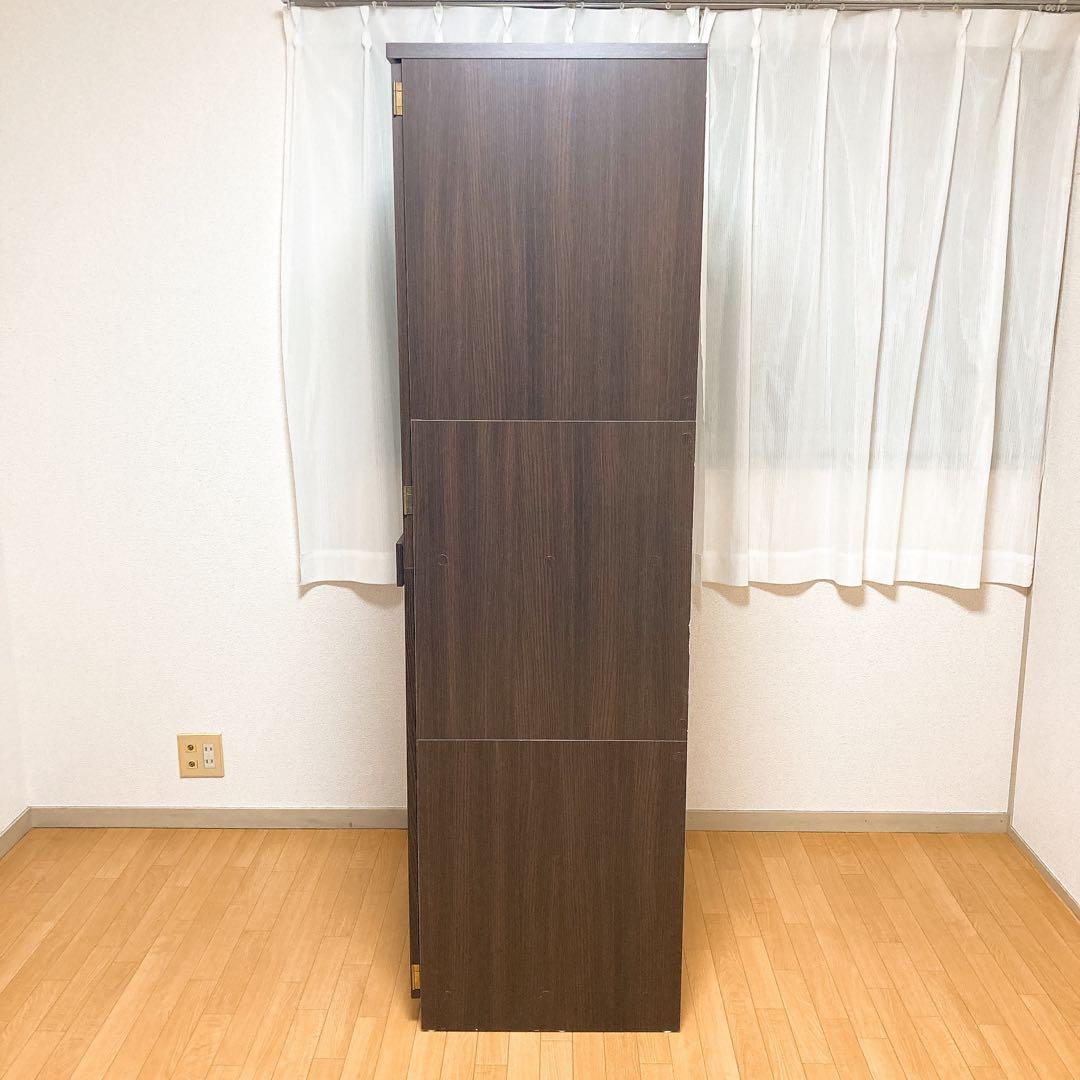 完成品 Lista ロッカー シリーズ 整理タンス タンス 収納 ダークブラウン