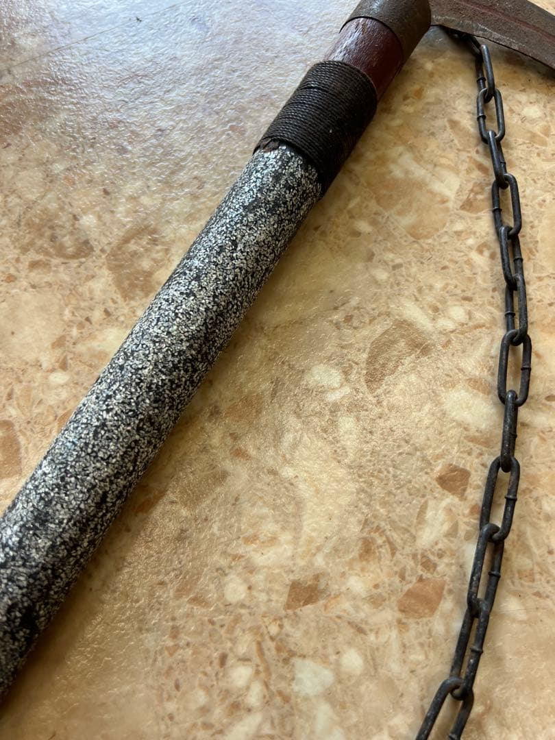 忍者　螺鈿　鎖鎌