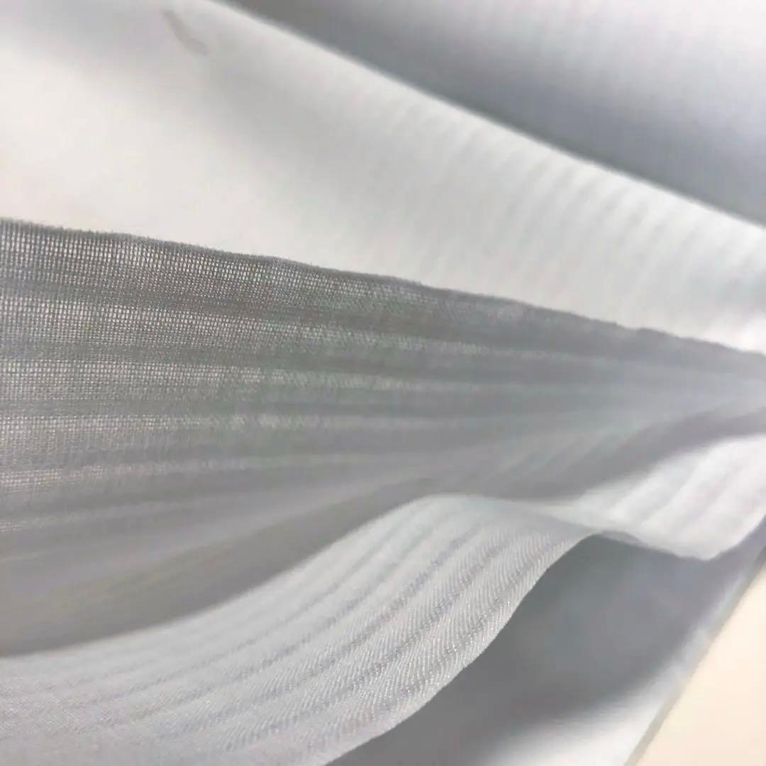 東レ爽竹縦絽白長襦袢反物と 半襟・衣紋抜・絽半襟の セット