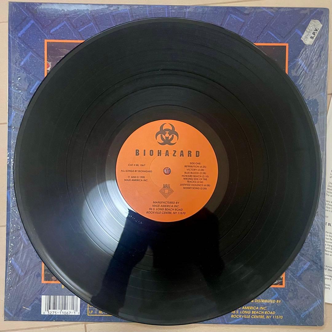 BIOHAZARD NYHC ハードコア LPレコード 12inch