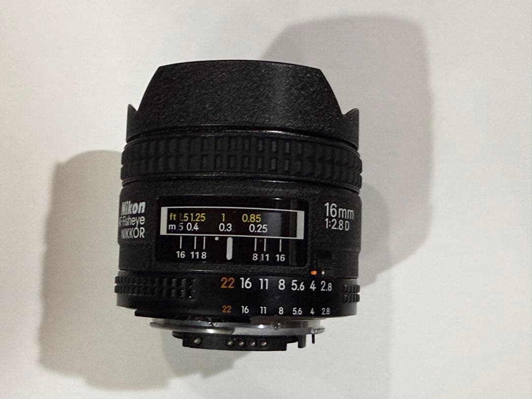 レンズ(単焦点) Nikon AF Fisheye NIKKOR 16mm f/2.8