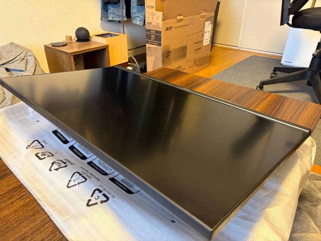 27インチ 4k 160Hz モニター Acer VG272KV3bmiipx
