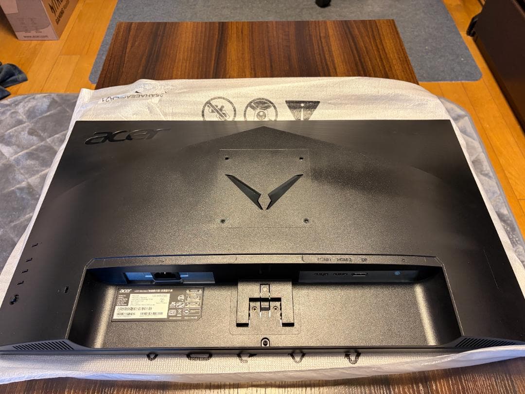 27インチ 4k 160Hz モニター Acer VG272KV3bmiipx