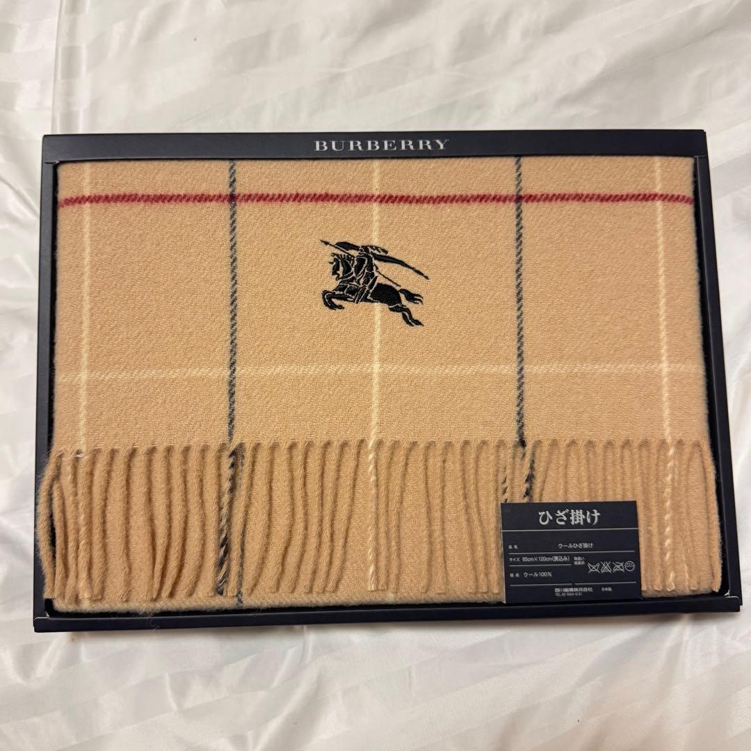 瑠衣: BURBERRY バーバリー　膝掛け/ブランケット(新品)