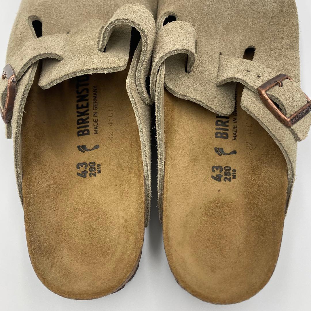 【美品】BIRKENSTOCKビルケンシュトック ボストン 43トープ
