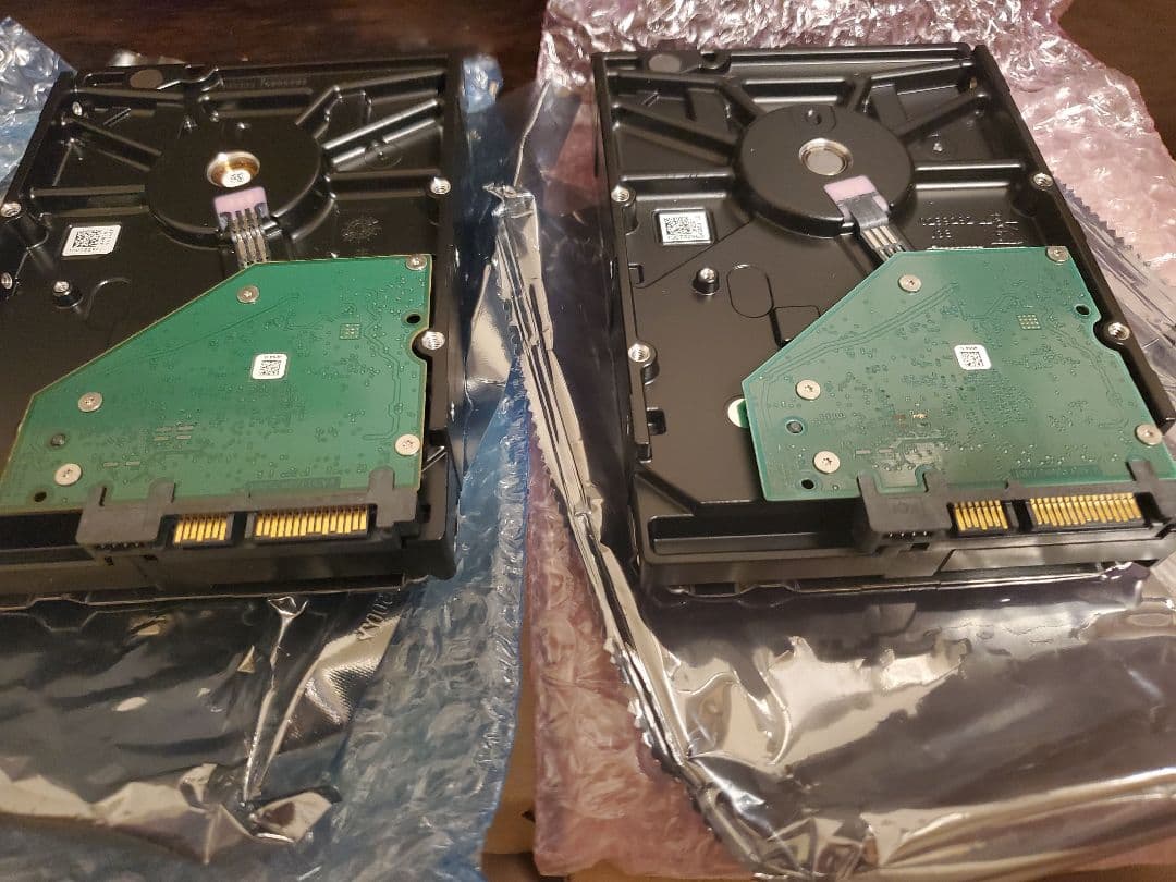 Seagate ST3000VN000 3TB HDD 2台