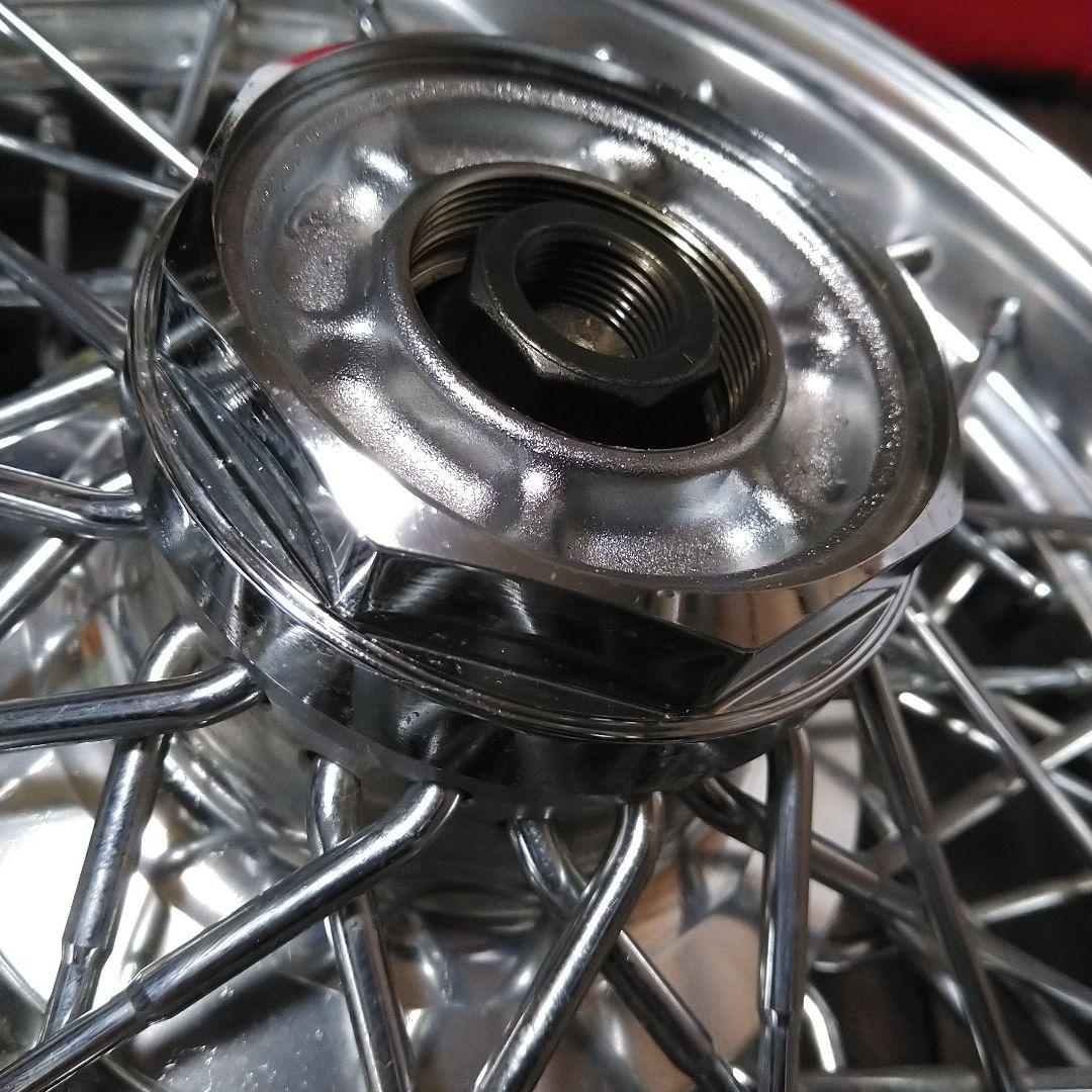 15インチ クロームワイヤーホイール　インペリアル