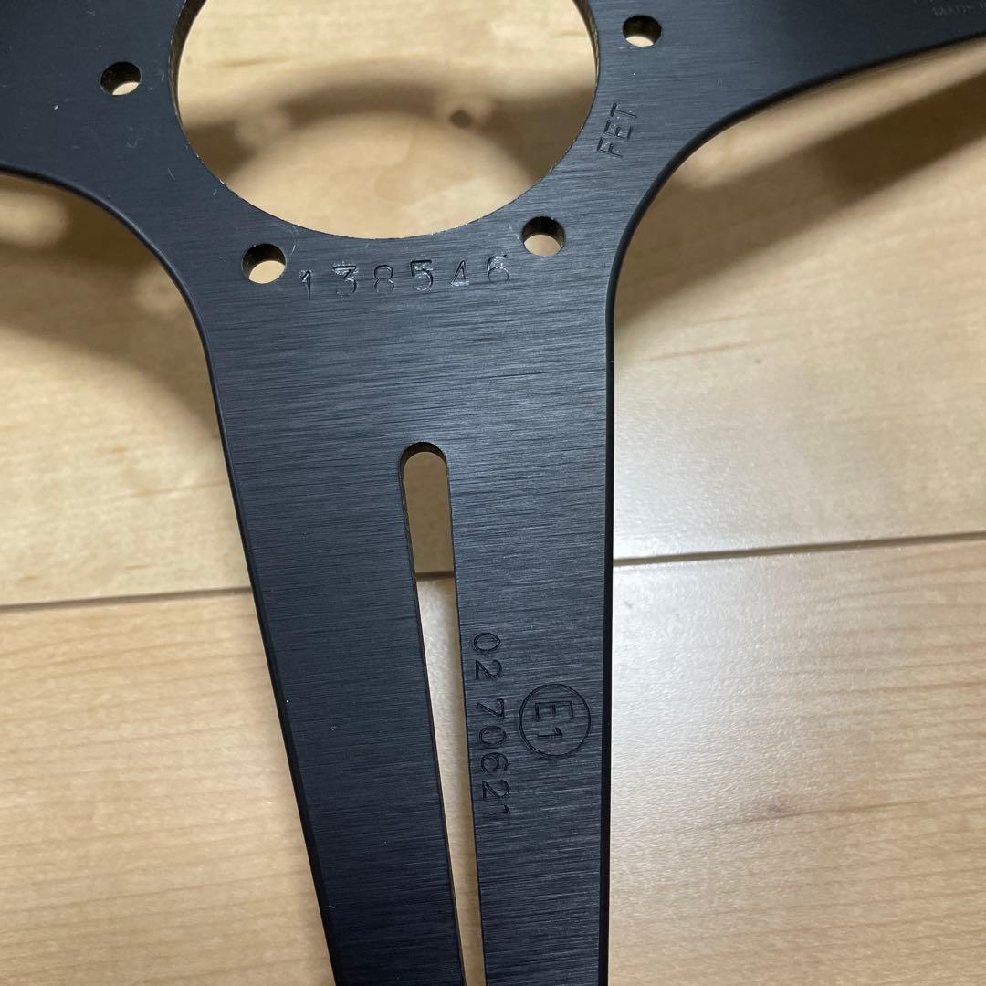 ナルディ クラシックウッド ステアリング ブラック 39センチ