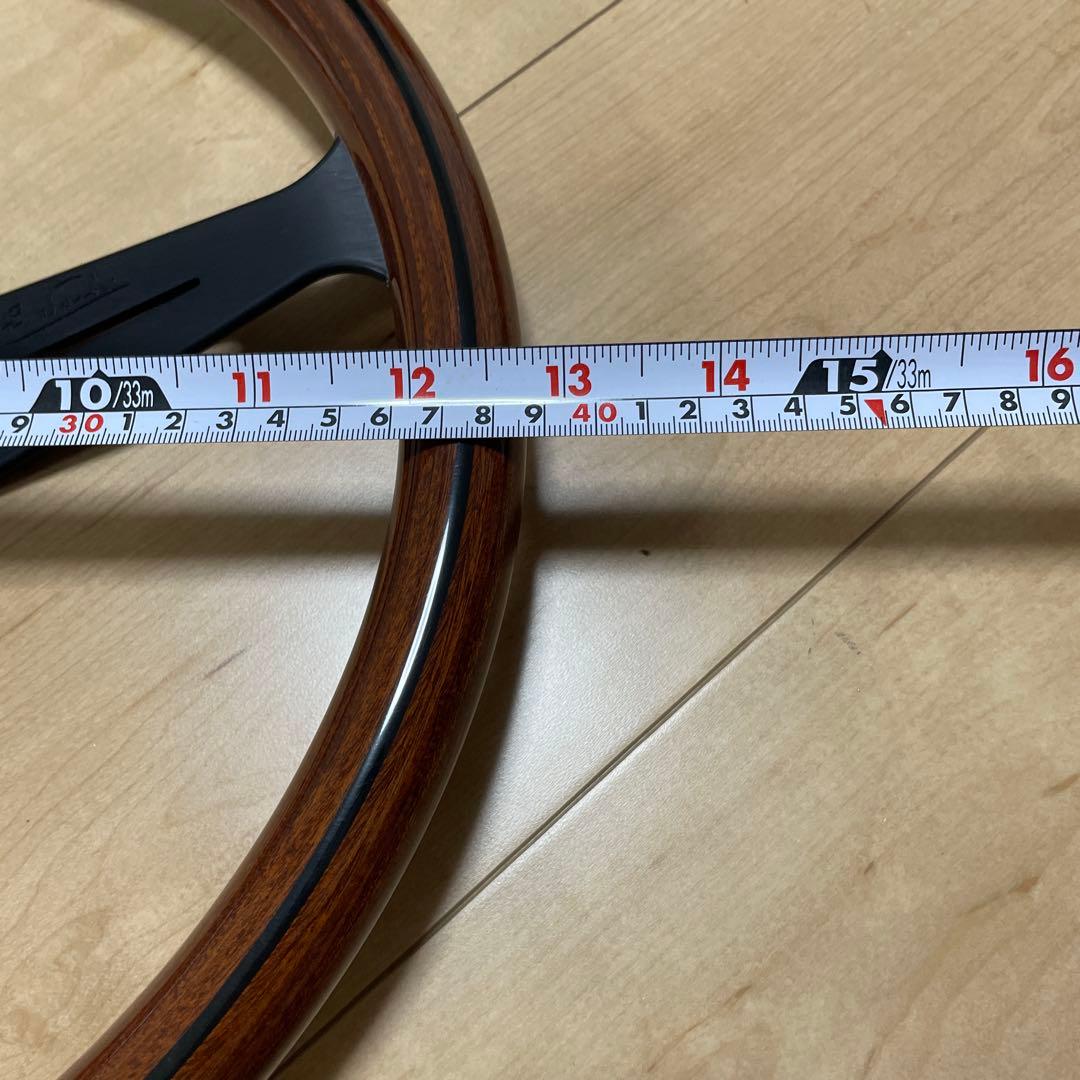 ナルディ クラシックウッド ステアリング ブラック 39センチ