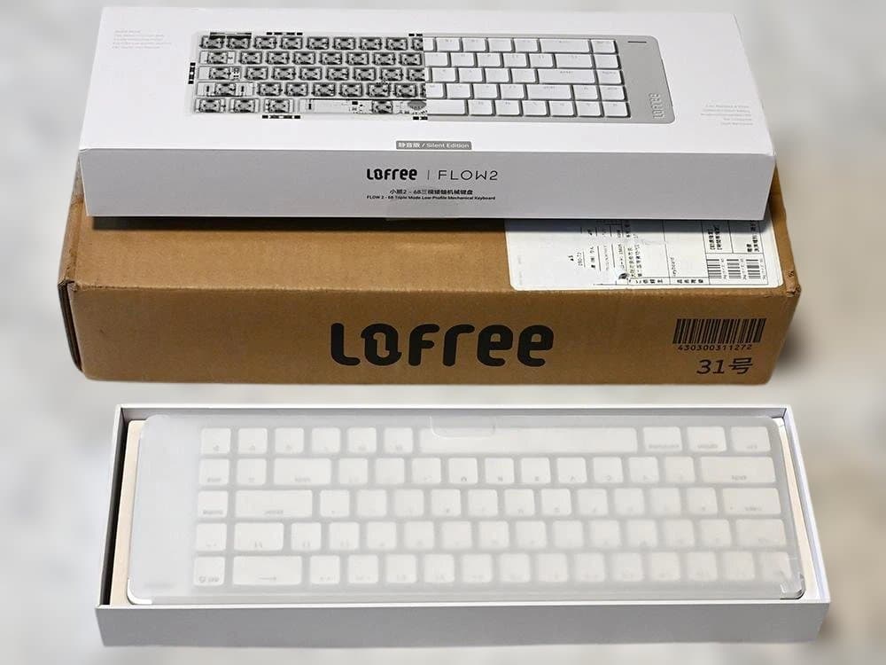 LOFREE Flow2 68 ロープロファイルキー メカニカルキーボード