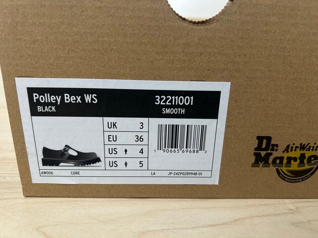 Dr. Martens Polley Bex WS ブラック 36