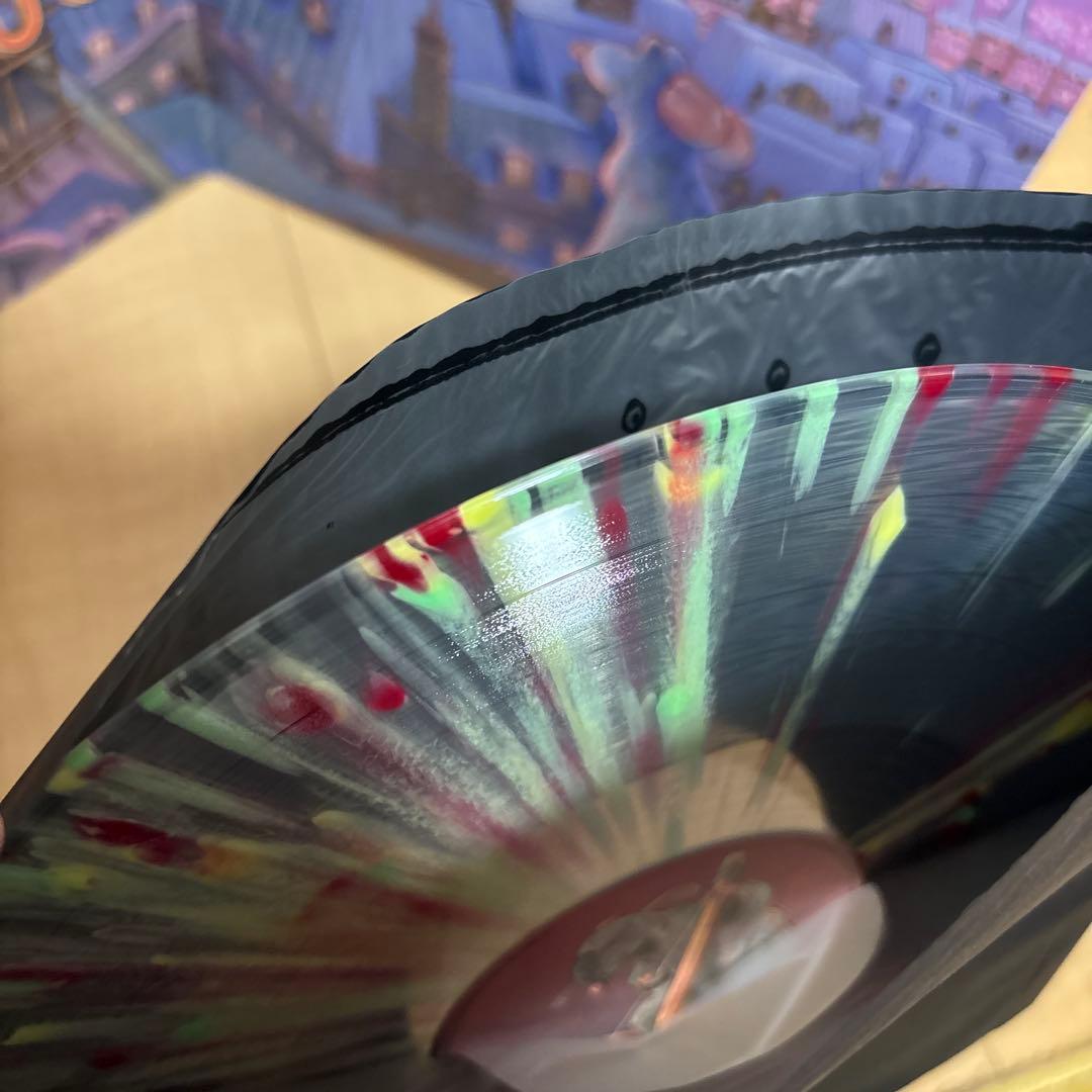 【レア】限定カラー盤レコード　レミーのおいしいレストラン ost　ピクサー