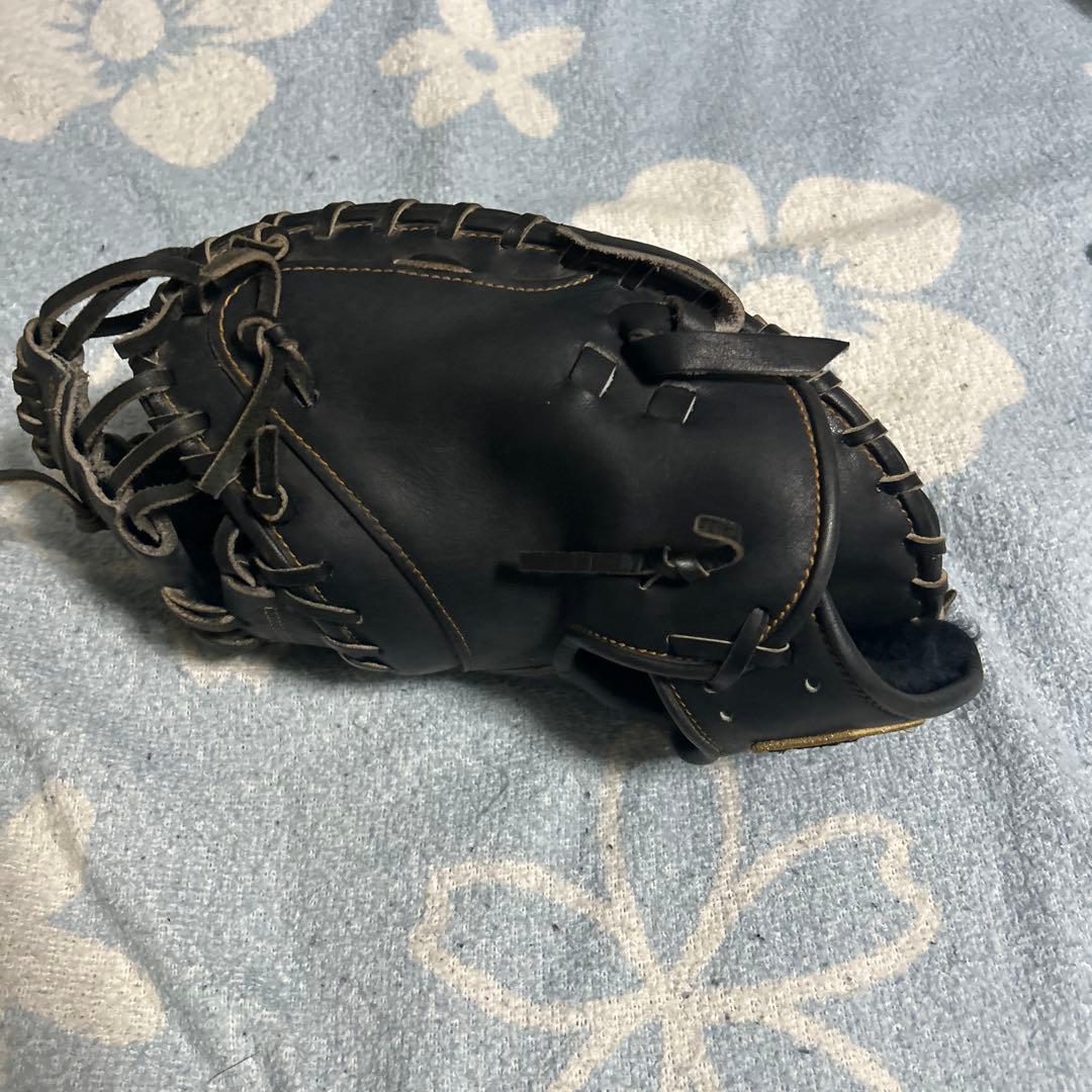 ZETT キャッチャーミット 黒(軟式)