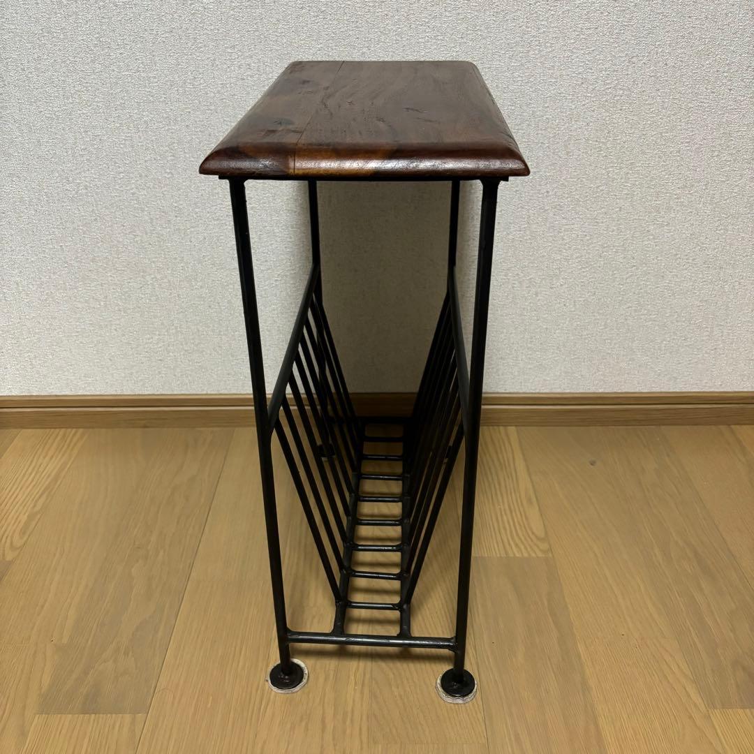 IDÉE アイアン マガジンラック サイドテーブル