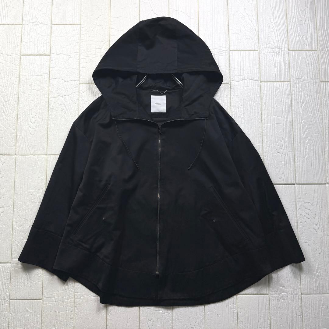 【人気モデル】ebure エブール ジップアップ ブルゾン フーディ パーカー