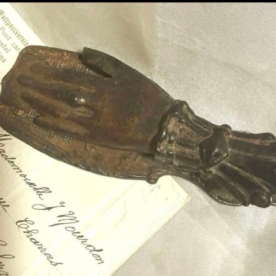 フランスアンティーク猫モチーフ　オブジェ　1930年　アスティエ