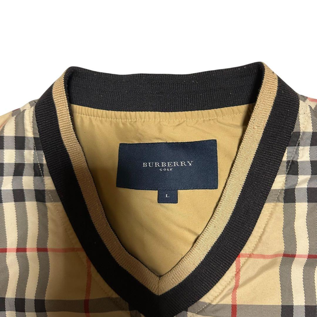 Burberry golf バーバリー ノバチェック ベスト Lサイズ