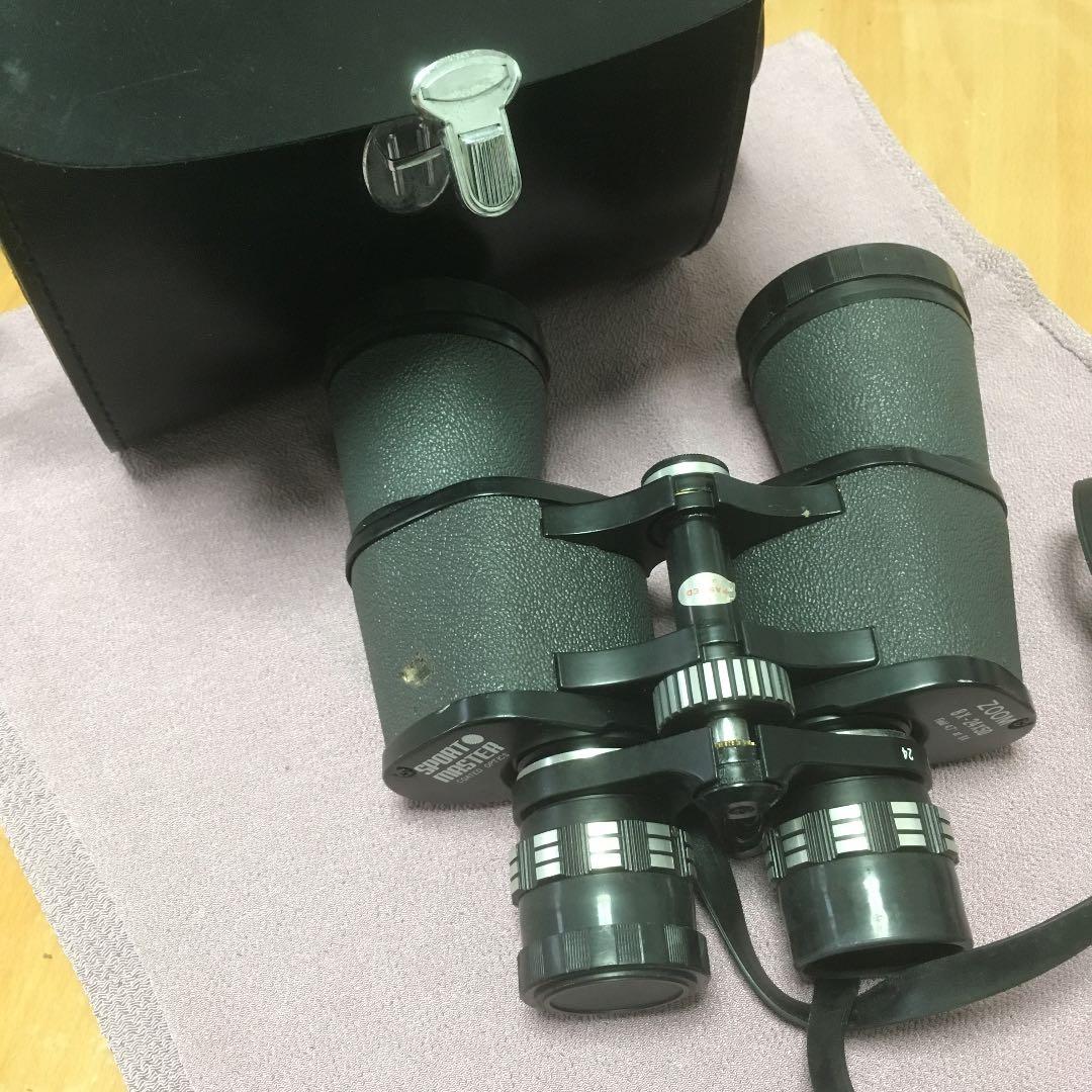 0808  双眼鏡  SPORT MASTER  ZOOM  8×-24×50