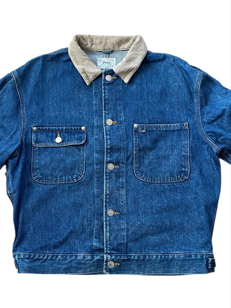 ▪️vintage us製Polo RALPH LAURENトラッカージャケットL