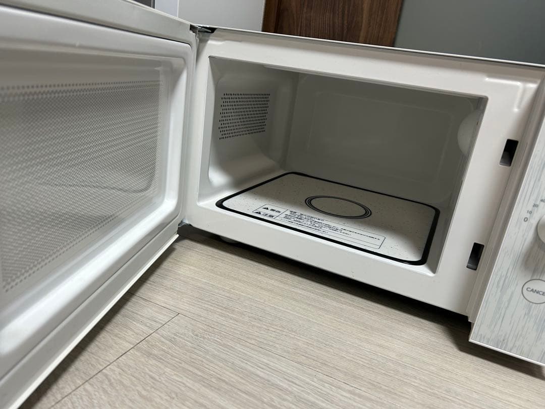 [山善] 電子レンジ 18L フラットテーブルYRL-F180(W)