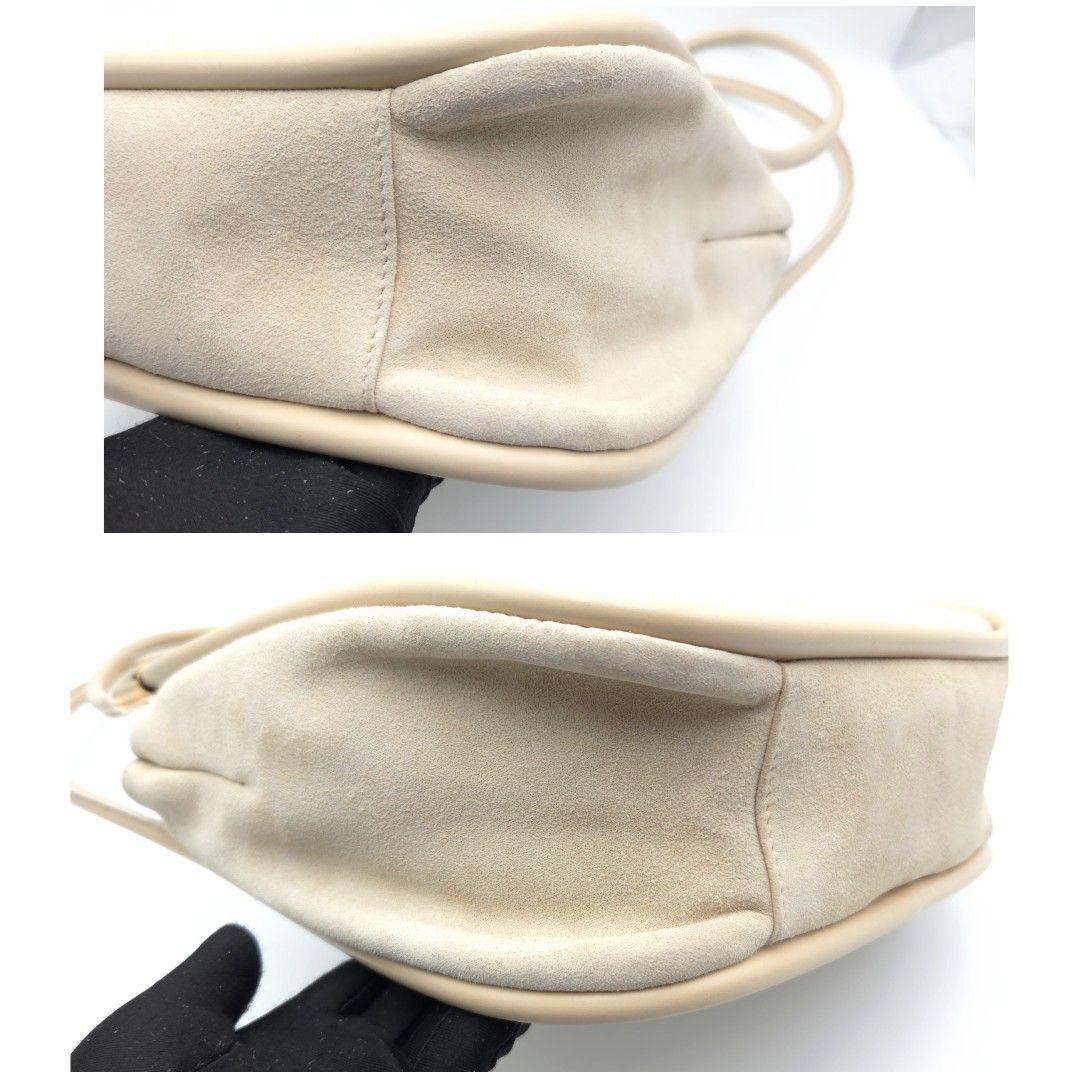 GUCCI✨ショルダーバッグ ハンドバッグ スウェード レザー ベージュ