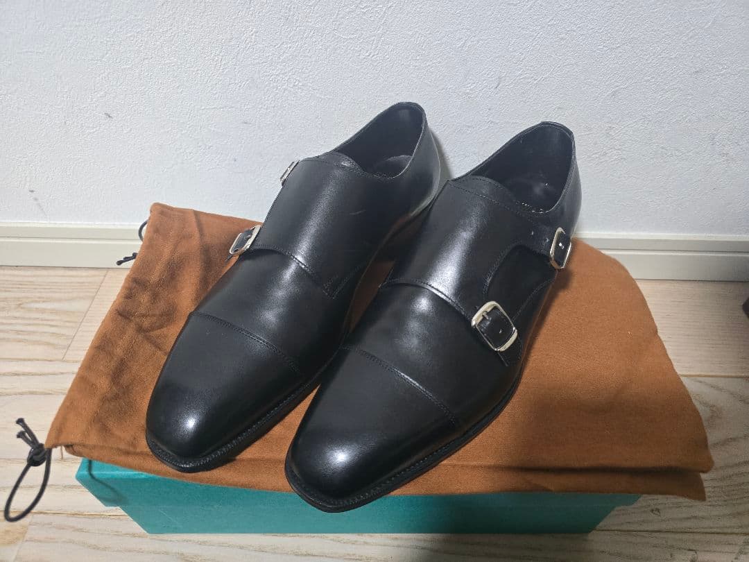 【専用品】※室外未使用品　エドワードグリーン　ウエストミンスター7.5　黒