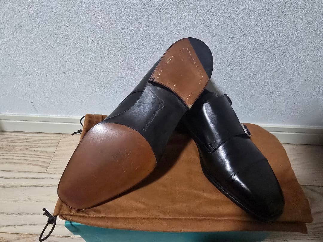 【専用品】※室外未使用品　エドワードグリーン　ウエストミンスター7.5　黒