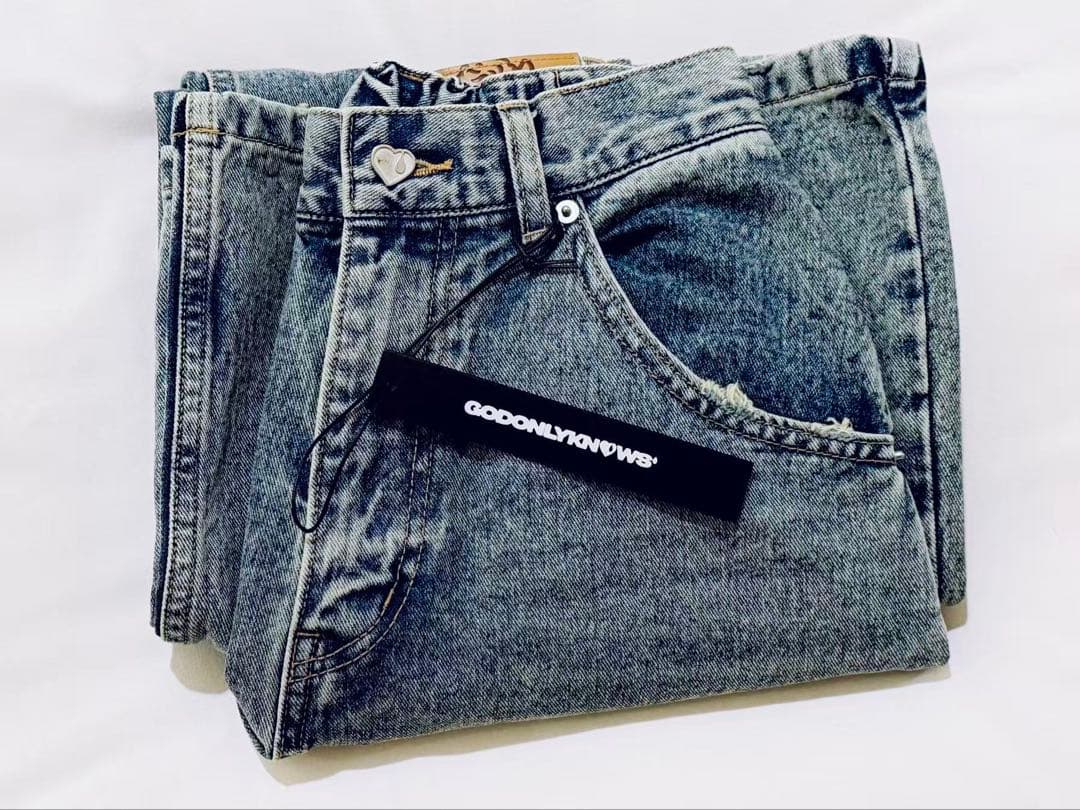 パンツ GOD ONLY KNOWS DENIM PANTS