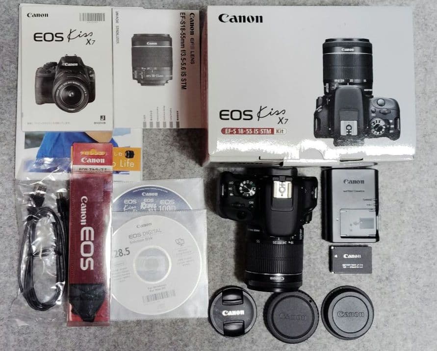 Canon 　EOS Kiss X７　標準ズームレンズキット