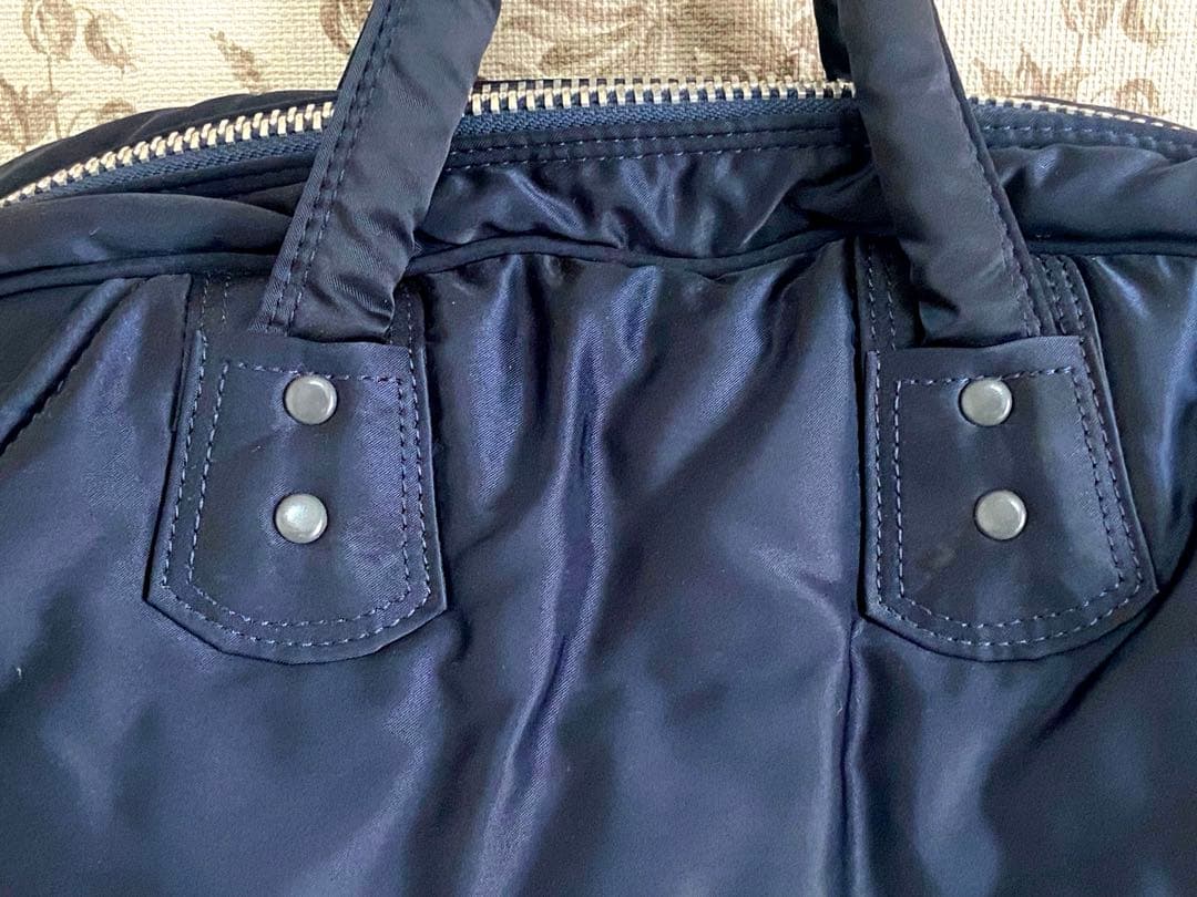 廃盤 HEAD PORTER 美品 ネイビー ボストンバッグ