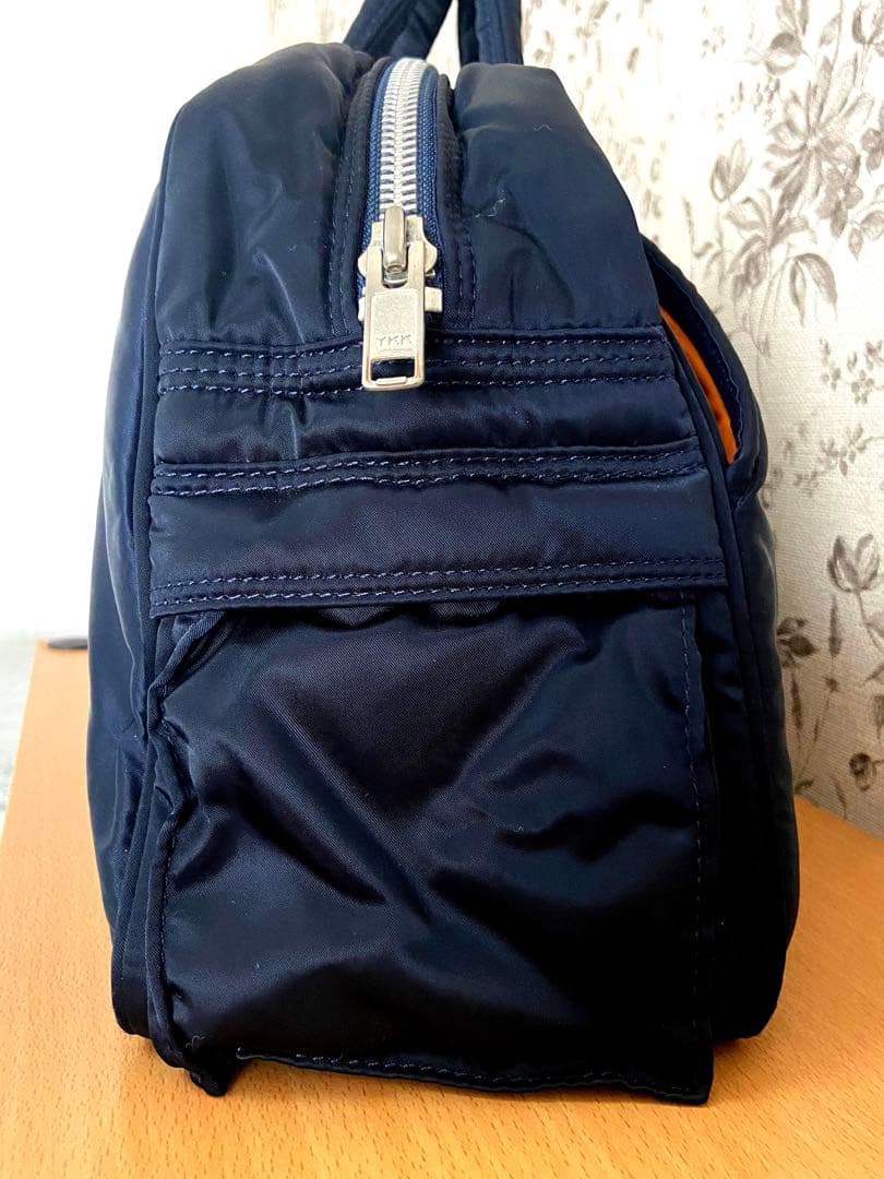 廃盤 HEAD PORTER 美品 ネイビー ボストンバッグ