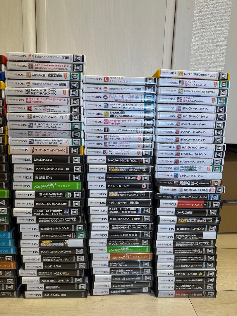 ＤＳ&3ＤＳ　ソフトまとめ売り　153個　ダブり有